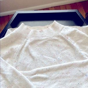 LOFT funfetti sweater